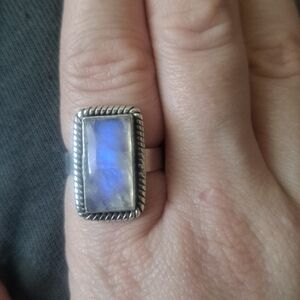 Moonstone Sterling Silver Ring